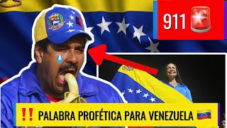 ‼️FUERTE PROFECIA PARA VENEZUELA MADURO SERA CORTAD0🚨 [upl. by Airamesor859]