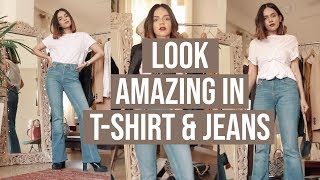 How To Look AMAZING In TShirt amp Jeans Outfits amp HACKS  Komal Pandey [upl. by Nomae]