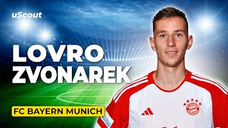 How Good Is Lovro Zvonarek at Bayern München B [upl. by Ynnahc660]