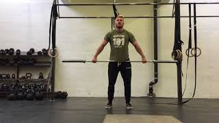 Wide Grip Barbell Front Raises [upl. by Annavoj]