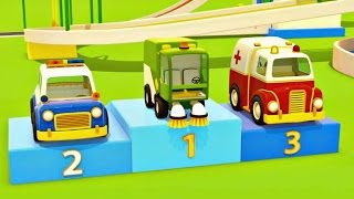 Helper Cars A Car Cartoon Animation for Kids [upl. by Rossner908]