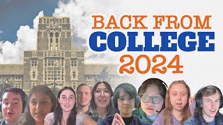 SJND Alumni Reports From The Dorms  Back from College 2024 [upl. by Llecram]