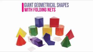 Giant Geometrical Shapes with Folding Nets [upl. by Howe]