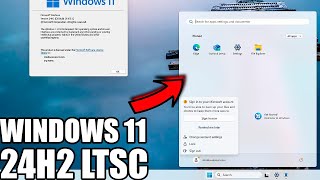 WINDOWS 11 24H2 LTSC OFICIALMENTE LANÇADO  SEM BLOATWARE [upl. by Kronick]