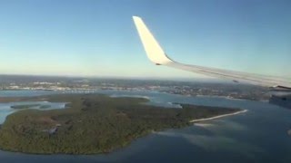 Qantas Airways  B737800  landing at Sydney Kingsford Smith Airport SYD HD [upl. by Schulze]