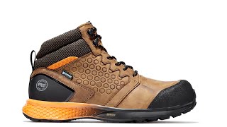 Timberland Pro Reaxion Composite Safety Toe Work Boots [upl. by Melburn8]