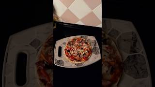 Pizza from pita bread in 14 seconds🍕😋quickrecipe pizza pitabreadrecipe shorts food cooking [upl. by Fletcher]