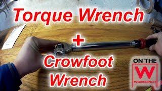 Tip How to Correctly Use a Torque Wrench with a Crowfoot Wrench [upl. by Ysus581]