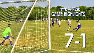 FPYC R vs NVSC Fall 2024 Soccer Season [upl. by Nnylahs]