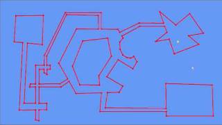 Pathfinding on a 2D Polygonal Map [upl. by Dorolice240]