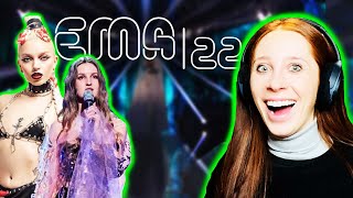 I REACTED TO THE EMA SLOVENIJA FINALISTS SLOVENIA EUROVISION 2022 [upl. by Newnorb596]