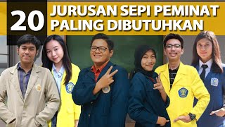 20 JURUSAN KULIAH SEPI PEMINAT DENGAN PELUANG LOLOS TINGGI [upl. by Zabrine]