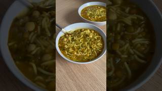 Harira Soup✨ veganfood soup yummy recipe healthy winter [upl. by Nomelif]