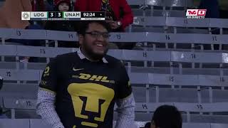 Gol de E Montejano  Leones Negros 33 Pumas T  Jornada 1  Clausura 2023 [upl. by Heyra]