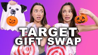 Target Gift Swap Challenge Fall Shopping Merrell Twins [upl. by Baxy]