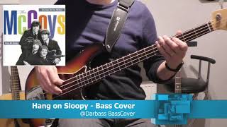 The McCoys Hang On Sloopy  Bass Cover 🎧 with bass tabs [upl. by Irelav]