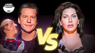 Epic Comedy Battle His Wife Jeff Dunham vS Her Husband Tammy Pescatelli [upl. by Epillihp]