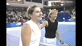 Monica Seles vs Martina Navratilova Denver 2002 EXO 🆕 [upl. by Ardnoet117]