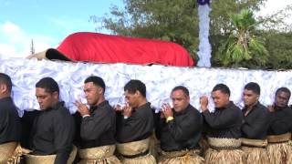 Royal Catafalque Procession  Her Late Majesty Queen Halaevalu Mataaho The Queen Mother [upl. by Ttebroc861]