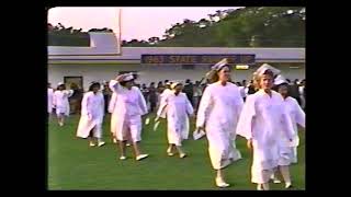 Palatka High School Graduation 1992  19920606 [upl. by Leggett]