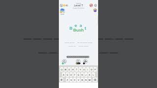 Dingbats level 7 beat bush  level 8 by little walkthrough solution answer gameplay Word trivia [upl. by Gemini]