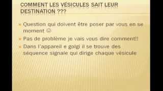 Biologie Cellulaire LAPPAREIL DE GOLGI  جهاز جولجي [upl. by Anivle]