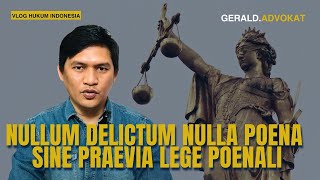 Nullum Delictum Nulla Poena Sine Praevia Lege Poenali [upl. by Isabel733]