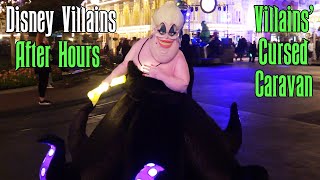 Disney Villains After Hours NEW Cursed Caravan Parade MultiAngle Magic Kingdom 2020 wUrsula [upl. by Tabor373]