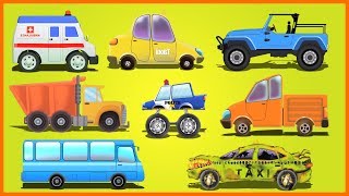 Learn Street Vehicles  Car Cartoons For Toddlers  Videos For Babies by Kids Channel [upl. by Braun]