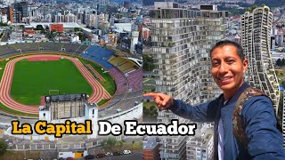 Quito Ecuador la Av Naciones Unidas de la ciudad de Quito Ecuador 4k [upl. by Sucramd]