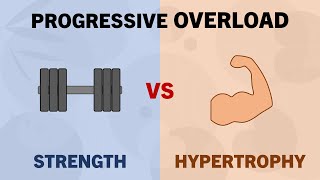 Progressive Overload for Strength vs Hypertrophy Training  How to Progress Training Variables [upl. by Dlanod]