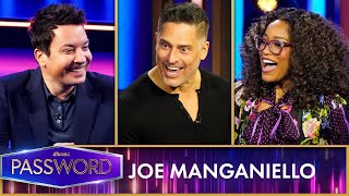 Joe Manganiello Shoots the Moon  Password Starring Jimmy Fallon [upl. by Newmann]