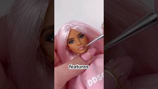 Giving Barbie Pink Hair  Doll Makeover [upl. by Alet]