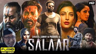 Salaar Full Movie In Hindi Dubbed 2023  Prabhas amp Shruti Hasan  Facts And Reviews [upl. by Etteuqaj]