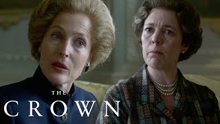 The Crown  The Queen Challenges Margaret Thatcher [upl. by Antoine]