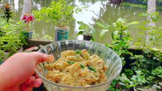 Bengali aloo posto recipehow to make aloo postovillagefood [upl. by Yerocal952]