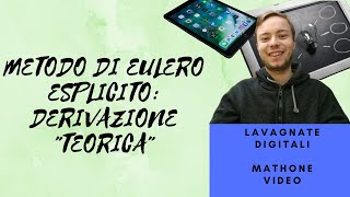 Metodo di Eulero esplicito soluzione numerica dei problemi di Cauchy [upl. by Anitnoc]