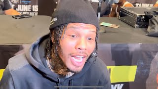 quotHE WAS NERVOUSquot GERVONTA DAVIS SPEAKS ON FRANK MARTIN FLINCH FACEOFF quotHES JITTERYquot [upl. by O'Donovan]