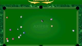 Billiards  Axifer Billiards PC browser game [upl. by Ellennoj405]