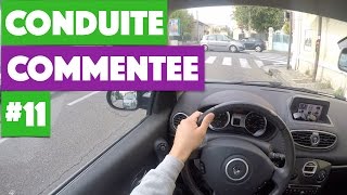 Apprendre à conduire  Conduite commentée 11 [upl. by Euqinay]