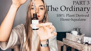 The Ordinary 100 Plant Derived HemiSqualane Review  Vegan amp Cruelty Free Skincare [upl. by Johppah]