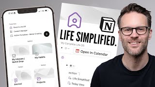 How I Organise My Life In Notion Tour My Top 5 Simple Tools 2024 [upl. by Llecram]