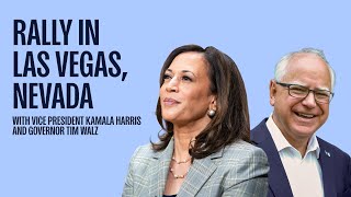 Nevada Rally with Vice President Kamala Harris and Governor Tim Walz [upl. by Higginbotham]