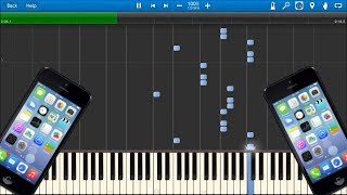 iPHONE RINGTONES IN SYNTHESIA [upl. by Egwin]