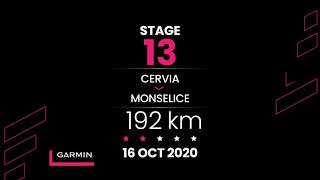 Video Percorso Giro dItalia 2020  Stage 13 [upl. by Kelsey]