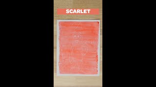 Crayola Crew Official  Scarlet Crayola YouTube NewChannel art paint Animation shorts [upl. by Sesiom]