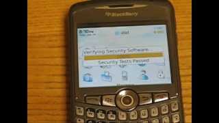 How to erase  reset Blackberry 8310 Curve personal data and phone settings [upl. by Sigismond178]