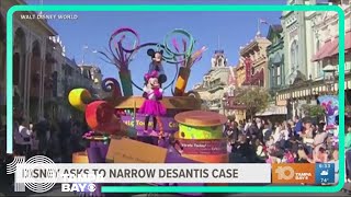 Disney asks to narrow scope of DeSantis lawsuit [upl. by Meras]