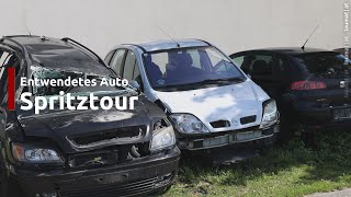 quotProblemburschenquot Zehnjährige Buben mit Schrottauto für Übungszwecke der Feuerwehr auf Spritztour [upl. by Nuhsal948]