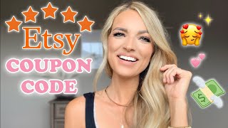 How I get Free Etsy Coupon Codes Save yourself 100 Promo Code [upl. by Ecnadnac268]